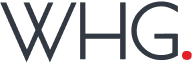 WHG logo representing brand identity and corporate design for professional business and digital presence